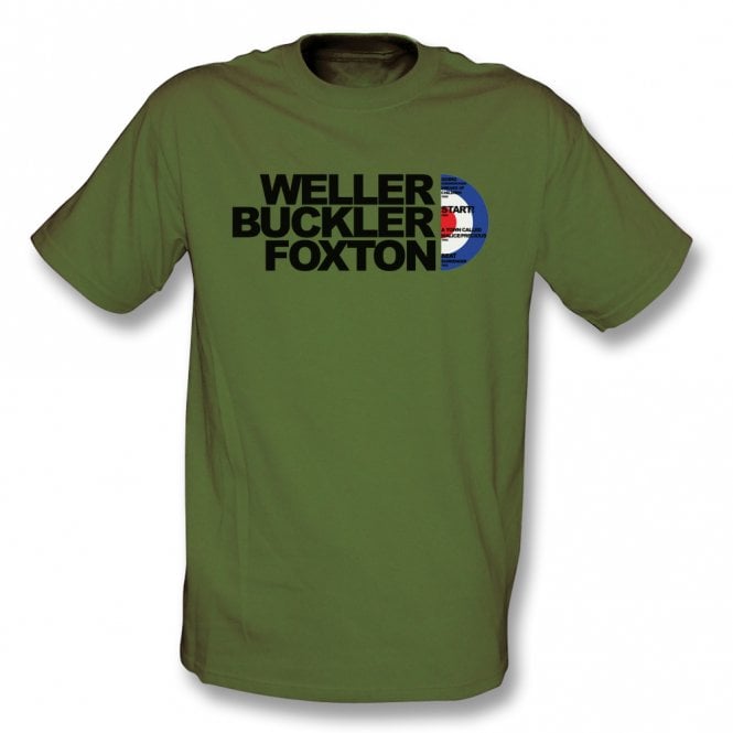Weller Buckler Foxton (The Jam Influenced) Mod Target T-Shirt