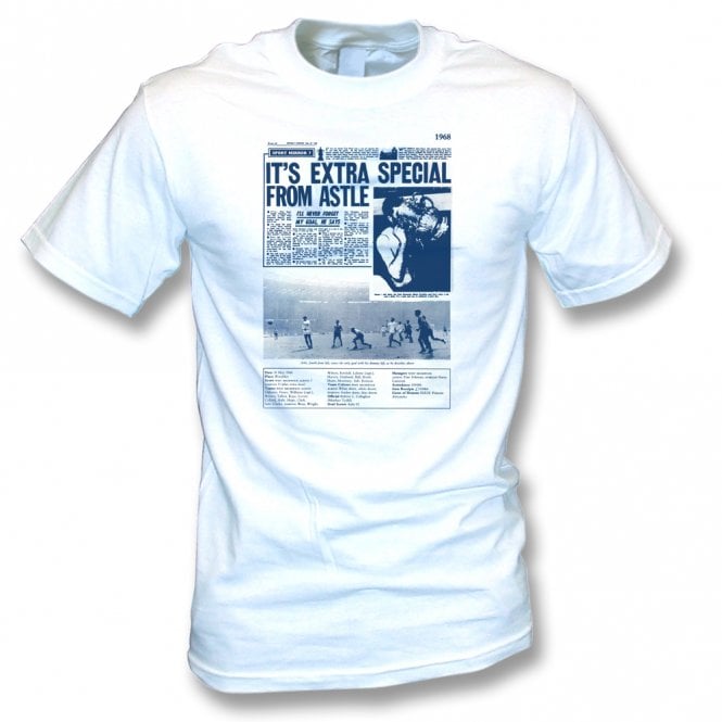 West Brom 1968 FA Cup Headline T-Shirt