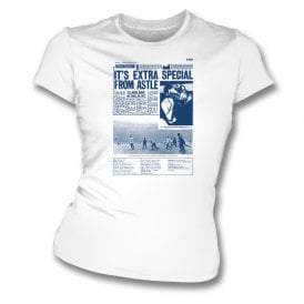 West Brom 1968 FA Cup Headline Womens Slim Fit T-Shirt