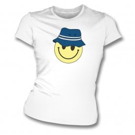 West Brom Bucket Hat Smiley Womens Slim Fit T-Shirt