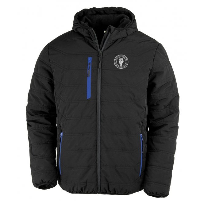 West Brom Influenced Keep The Faith Embroidered Stadium Recycled Winter Jacket