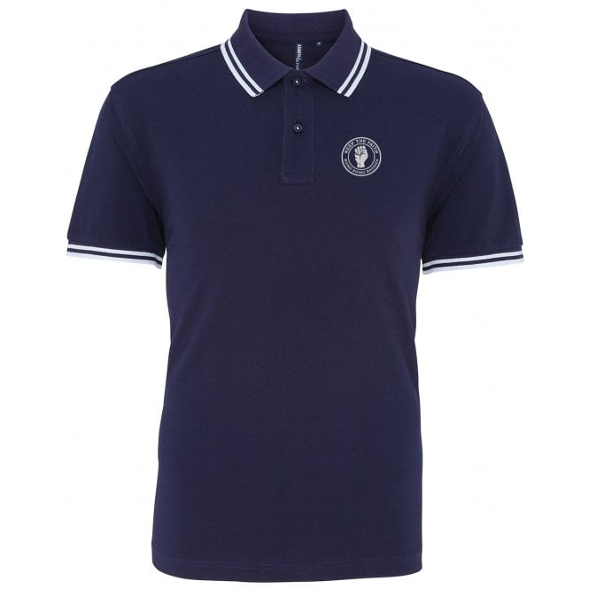 West Brom Influenced Keep The Faith Embroidered Terrace Polo Shirt