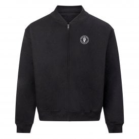 West Bromwich Albion Keep The Faith Heavyweight Embroidered Bomber Sweatshirt