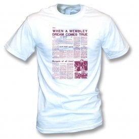 West Ham 1975 FA Cup Headline T-Shirt