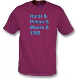 West Ham 66 Legends t-shirt