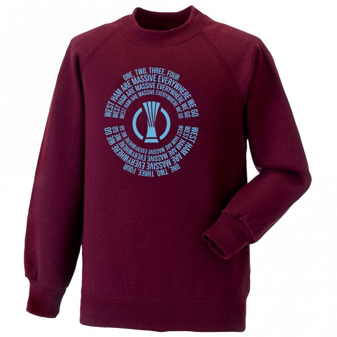 West Ham Are Massive (Europa Conference League 2023) Kids Sweatshirt