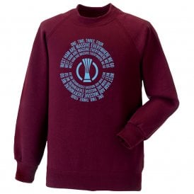 West Ham Are Massive (Europa Conference League 2023) Kids Sweatshirt