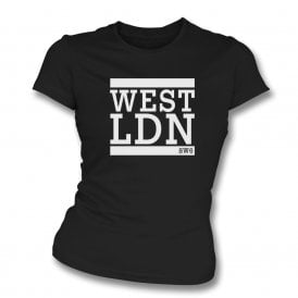 WEST LDN (Fulham Influenced) Womens Slim Fit T-Shirt
