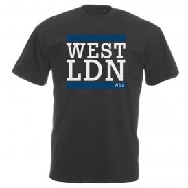 WEST LDN (QPR Influenced) Vintage Wash T-Shirt