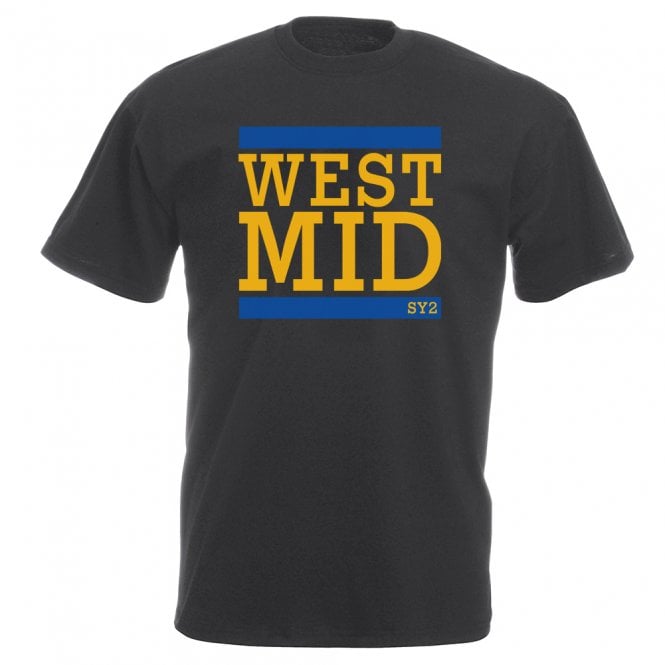 WEST MID (Shrewsbury Influenced) Vintage Wash T-Shirt