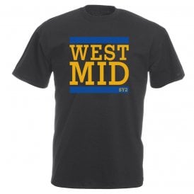 WEST MID (Shrewsbury Influenced) Vintage Wash T-Shirt