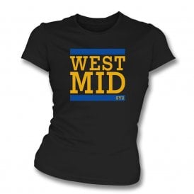 WEST MID (Shrewsbury Influenced) Womens Slim Fit T-Shirt