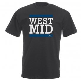 WEST MID (West Brom Influenced) Vintage Wash T-Shirt