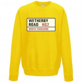 Wetherby Road (Harrogate) Kids Sweatshirt