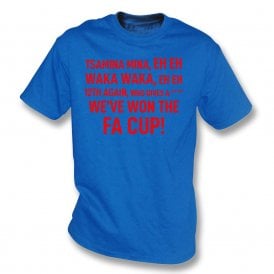 We've Won The FA Cup (Crystal Palace Influenced) Chant Organic T-Shirt