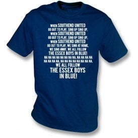 When Southend United Go Out To Play Kids T-Shirt