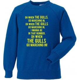 When The Gulls Go Marching In (Torquay United) Sweatshirt