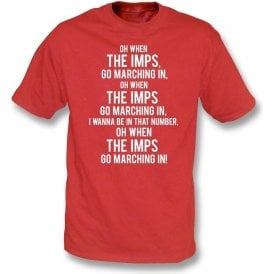 When The Imps Go Marching In (Lincoln City) Kids T-Shirt