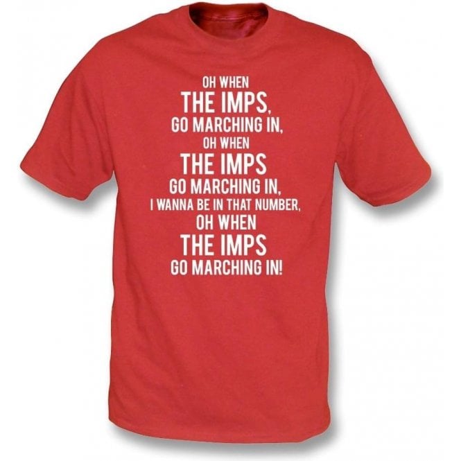 When The Imps Go Marching In (Lincoln City) T-Shirt