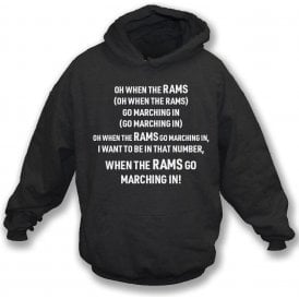 When The Rams Go Marching In (Derby County) Kids Hooded Sweatshirt
