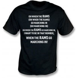 When The Rams Go Marching In (Derby County) T-Shirt