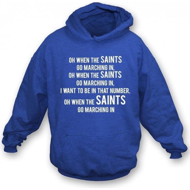 When The Saints Go Marching In (St. Johnstone) Kids Hooded Sweatshirt