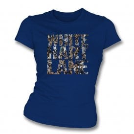 White Hart Lane Crowd (Tottenham Hotspur) Womens Slim Fit T-Shirt