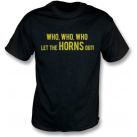Who Let The Horns Out Kids T-Shirt (Watford)