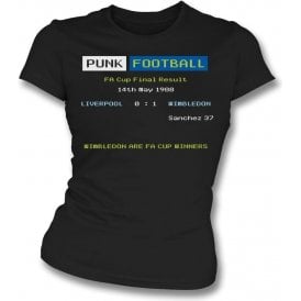 Wimbledon 1988 Ceefax Womens Slim Fit T-Shirt