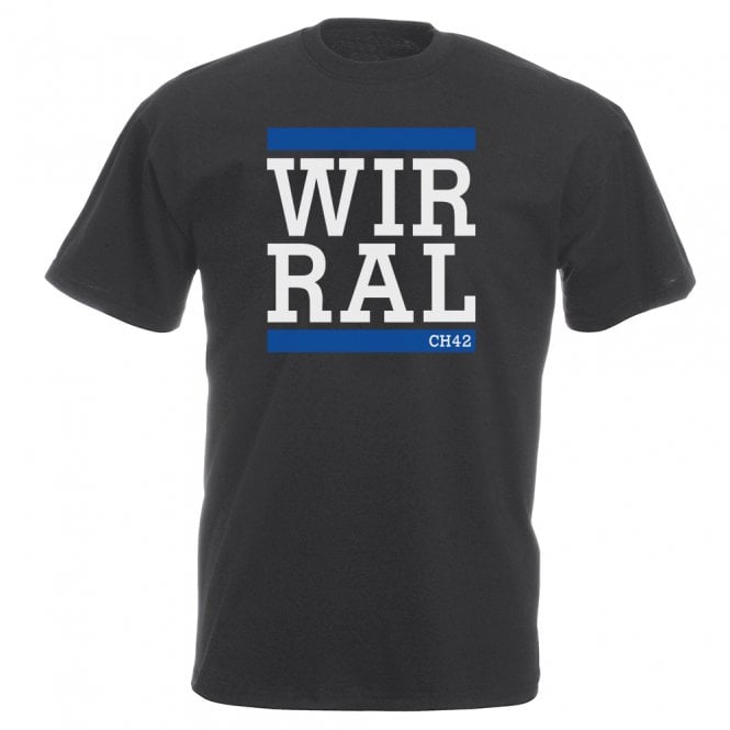 WIRRAL (Tranmere Influenced) Vintage Wash T-Shirt