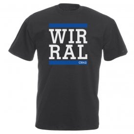 WIRRAL (Tranmere Influenced) Vintage Wash T-Shirt