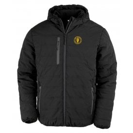Wolverhampton Influenced Keep The Faith Embroidered Stadium Recycled Winter Jacket
