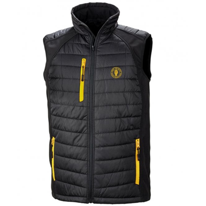 Wolverhampton Influenced Keep The Faith Embroidered Terrace Gilet