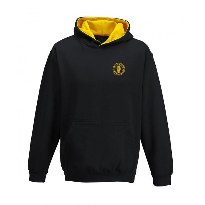 Wolverhampton Influenced Keep The Faith Embroidered Terrace Kids Varsity Hoodie