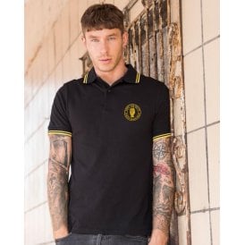 Wolverhampton Influenced Keep The Faith Embroidered Terrace Polo Shirt