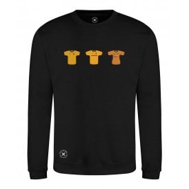 Wolverhampton Wanderers Retro Football Kits (True Colours Collab) Organic Sweatshirt