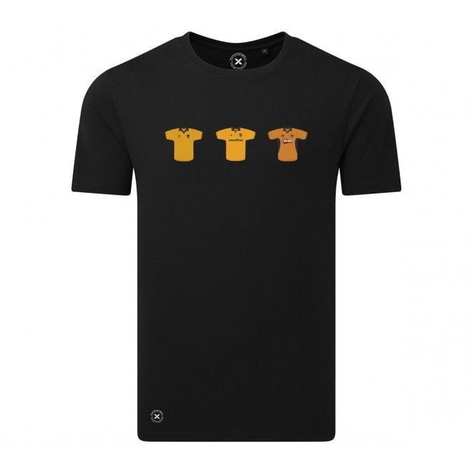 Wolverhampton Wanderers Retro Football Kits (True Colours Collab) Organic T-Shirt