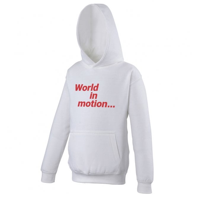 World In Motion (England Infuenced) Hooded Sweatshirt