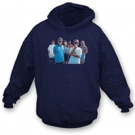 World In Motion Group Photo (England Influenced) Art Print Organic Hooded Sweatshirt