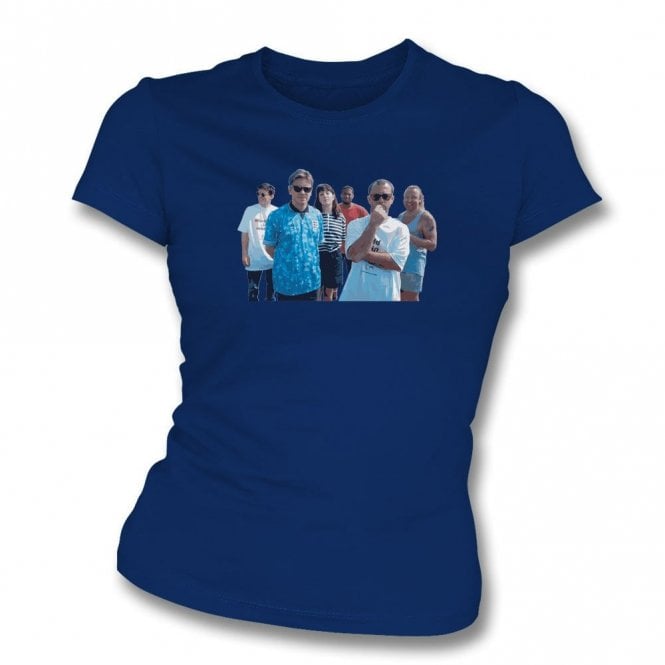 World In Motion Group Photo (England Influenced) Art Print Organic Womens Slim Fit T-Shirt