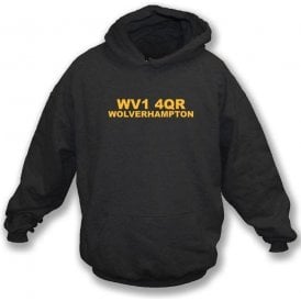 WV1 4QR Wolverhampton Hooded Sweatshirt (Wolves)