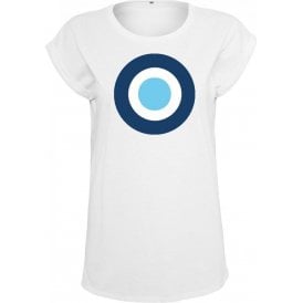 Wycombe Classic Mod Target Womens Extended Shoulder T-Shirt
