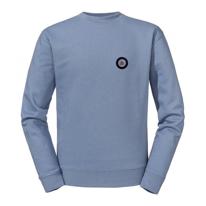 Wycombe Influenced Mod Target Embroidered Terrace Sweatshirt