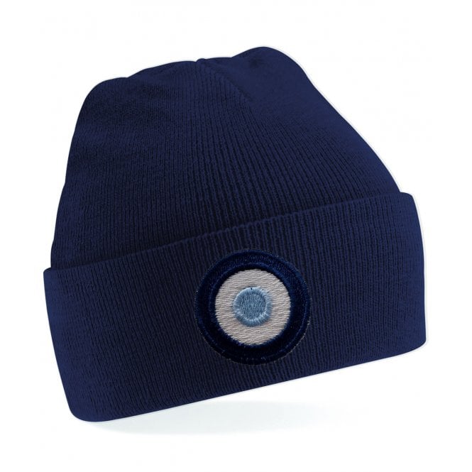 Wycombe Wanderers Influenced Mod Target Embroidered Terrace Kids Beanie