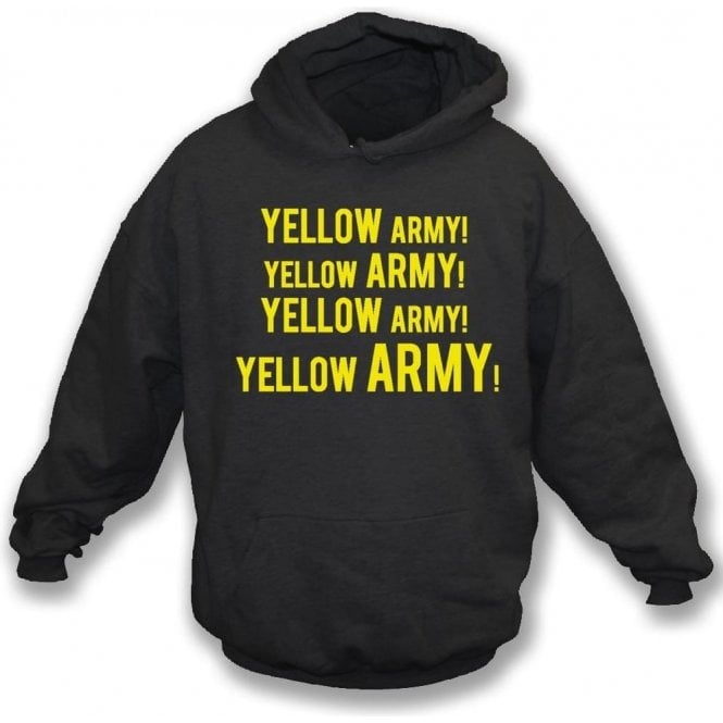 Yellow Army! Kids Hooded Sweatshirt (Burton Albion)