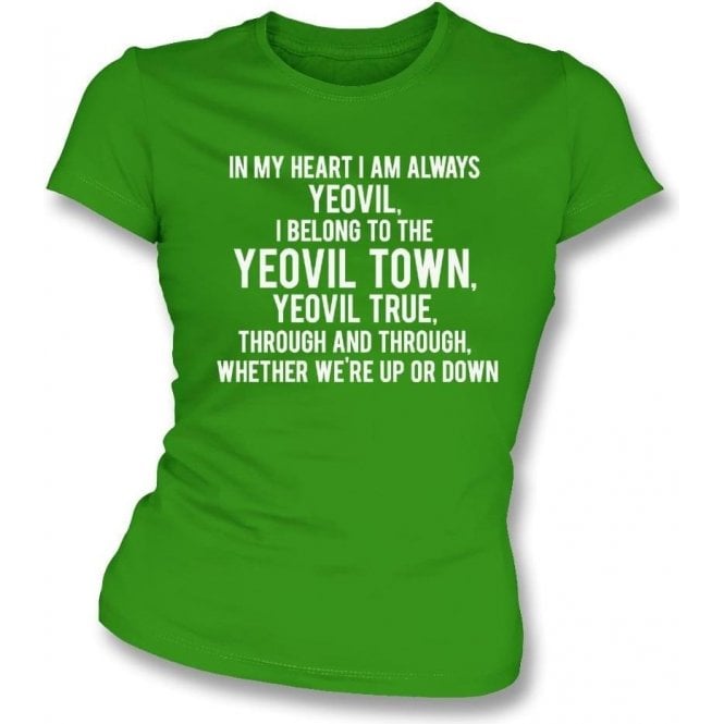 Yeovil True Womens Slim Fit T-Shirt