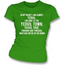 Yeovil True Womens Slim Fit T-Shirt