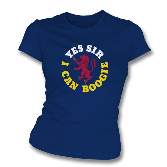 Yes Sir, I Can Boogie Organic Womens Slim Fit T-Shirt