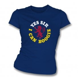 Yes Sir, I Can Boogie Womens Slim Fit T-Shirt