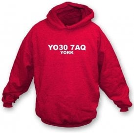 YO30 7AQ York Hooded Sweatshirt (York City)